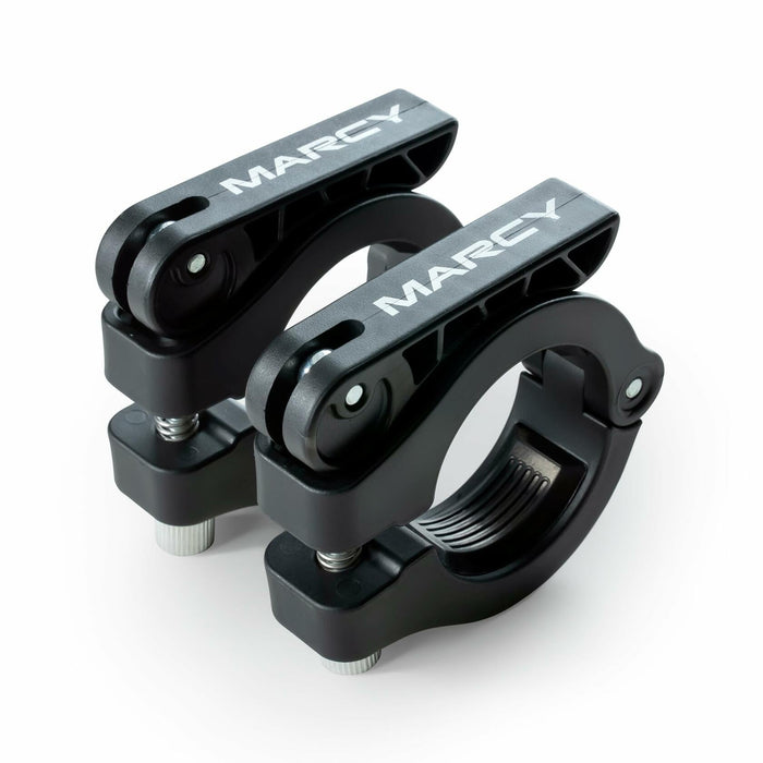 Marcy Olympic Barbell Lock Collar Clips 2-inch Nylon Resin Black OBC-8BK by Deal US