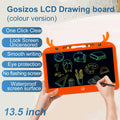 Gosizos Writing Tablet for Kids 13.5 Inch Colorful LCD Erasable Drawing Pad by Deal US