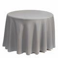 Gee Di Moda Round Tablecloth 90 Inch Charcoal Heavy Duty Wrinkle-Resistant by Deal US