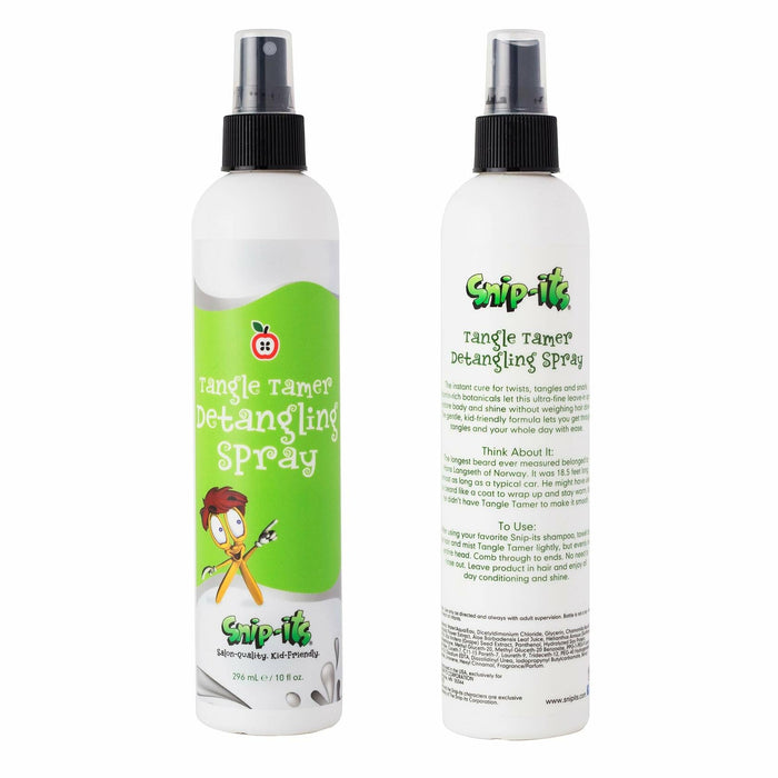 Snip-its Tangle Tamer Hair Detangler Spray Kids 10oz Unscented Leave-in by Deal US