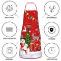 Dumoldpa Halloween Bone Appetit Cooking Apron Pink Medium 1 Pc by Deal US