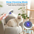 ALAFLY 4-in-1 Cat Steam Brush Grooming Comb Shedding Massage Gray by Deal US