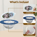 WCOINCIDENCY Coffee Filter Pour Over Maker with Lid Portable 30 Packs Wood Pulp by Deal US