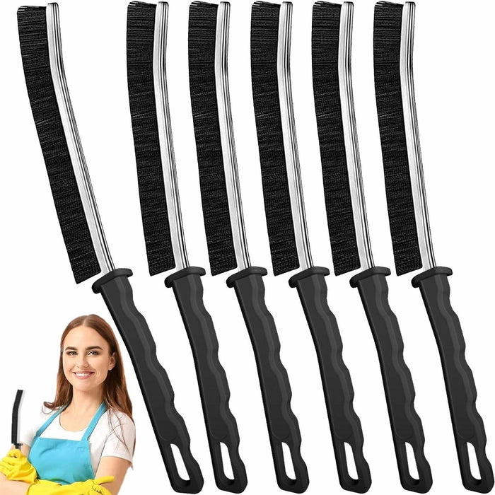 AUDELN Crevice Cleaning Brush Tool Multifunctional Bathroom Kitchen 6Pcs by Deal US