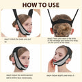 ROWMATE Graphene V-Line Mask Jaw Exerciser Chin Strap Black Size M by Deal US