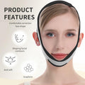 ROWMATE Graphene V-Line Mask Jaw Exerciser Chin Strap Black Size M by Deal US