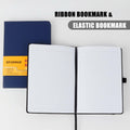 XRUNMIX Lined Journal Notebook 5.7x8in 160 Pages 100 GSM Black 1 Pack by Deal US