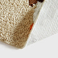 Ouyattle Halloween Ghost Bath Mat Non-Slip Washable Boho Floral Khaki by Deal US