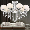 VOVOV 16 Pack 20" Clear K9 Optical Crystal Chandelier Pendants Beads by Deal US
