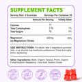 BestBy05/26 Zetelixia Magnesium Citrate Gummies 120 Ct Vegan Raspberry 2 Pack by Deal US