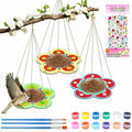 Jestrem Kids DIY Wooden Bird Feeder Kits 3-Pack Outdoor Toys Ages 3-12 by Deal US