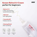 BestBy12/26 FRANKLY Retinol 0.1% Cream 1.01oz Night Anti-Aging Korean Skin Care by Deal US