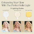 THE LARSA LIGHT Larsa Pippen LARSA Light LED Selfie-Light Clip White by Deal US