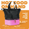 HOTLOGIC Mini XP Portable Electric Lunch Box Food Heater Pink 12V by Deal US