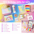 Frerdui Sweet 16 Gifts for Girls Rainbow 11 PCS Stainless Steel Set by Deal US