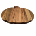 FASTYJK Halloween Pumpkin Wooden Cutting Board with Handle 14.96x11.81in by Deal US