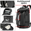 FUNYAGO Gym Duffle Bag Waterproof Laptop Backpack 40L Purple Size Standard by Deal US