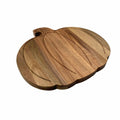 FASTYJK Halloween Pumpkin Wooden Cutting Board with Handle 14.96x11.81in by Deal US