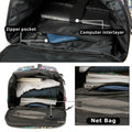FUNYAGO Gym Duffle Bag Waterproof Laptop Backpack 40L Purple Size Standard by Deal US