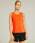 Haimont Women's Sleeveless Workout Tank Top Dry Fit Orange Size XS by Deal US