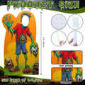 Roowest 6ft Halloween Life Size Cardboard Cutout Prop Party Decoration by Deal US