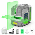 Huepar Pro Rechargeable Green Cross Line Laser Level 360° Magnetic Bracket by Deal US