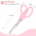 [Like New] iBayam 8" All Purpose Scissors 3-Pack Ultra Sharp 2.5mm Blade Shears by Deal US