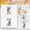 TAEDIN Dachshund Wiener Dog Dish Towel 16x24 Inches Animal Print Polyester by Deal US