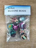 AirSun 9pcs Cowboy & Cow Silicone Beads Orange Small Animal Focal Beads DIY by Deal US
