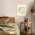 TAEDIN Mental Health Wall Art Poster Hanger Frame 12x16 White Wood by Deal US
