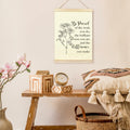 TAEDIN Mental Health Wall Art Poster Hanger Frame 12x16 White Wood by Deal US