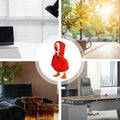 Generic Desk Goose Red Hoodie Mini Goose Costume Table Decor Accessory 7 Inch by Deal US