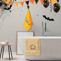 Fanfanwin Halloween Embroidered Ghost Pumpkin Cotton Towels 29x14 Inch 3 Pc by Deal US