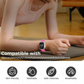Washun Silicone Band Apple Watch 38-49mm Sport Strap Sapphire Blue Size M/L by Deal US