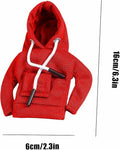 Generic Desk Goose Red Hoodie Mini Goose Costume Table Decor Accessory 7 Inch by Deal US