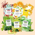 Generic Herbal Face Sheet Masks Aloe Vera Vitamin C Glycerin 1 Count Pack of 5 by Deal US