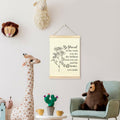 TAEDIN Mental Health Wall Art Poster Hanger Frame 12x16 White Wood by Deal US