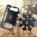 TF TAKEFLIGHT Tactical EDC Credit Card Multitool Set Black Screwdriver by Deal US