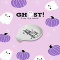 LXX1 Halloween Ceramic Spoon Rest Coffee Bar Holder White Mini Porcelain by Deal US