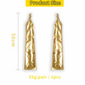 GFLPO Fashion Fingerless Metallic Satin Long Elastic Gloves Gold Elbow Length by Deal US