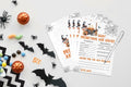 Tuyashua Halloween Baby Shower Prediction Advice Cards Set of 30 Orange Black by Deal US