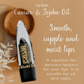 BioRLX Caviar & Jojoba Oil Lip Balm Color-Free 0.12oz Pack of 1 by Deal US