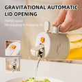 MDZF SWEET HOME Oil Sprayer 2-in-1 21oz Glass Olive Oil Dispenser Grey Panda by Deal US