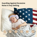 ALICHIC 2-in-1 Convertible Baby Noise Cancelling Earmuffs Infant Toddler by Deal US