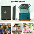 pbeknco 2 Pack 12 Inch LCD Writing Tablet Colorful Doodle Board Educational by Deal US