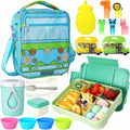 Jingmore Kids 3D Cartoon Dog Lunch Box Set Multicolor Halloween Gift by Deal US