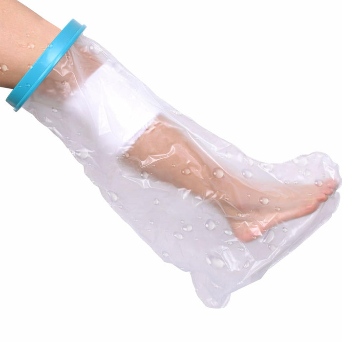 QBYVQQN Kids Cast Cover Waterproof Lower Leg Protector Soft Seal Shower by Deal US