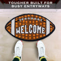 MAINEVENT Fall Football Door Mat 30x17 Inch Outdoor Coir Welcome Rug by Deal US