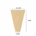 YosiMing Kraft Flower Wrapping Bags 50Pcs 22x14 Inches Brown Floral by Deal US