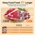 EUUZ 2-in-1 Vacuum Sealer with 40 Bags, Automatic, Beige, Handheld & Countertop by Deal US